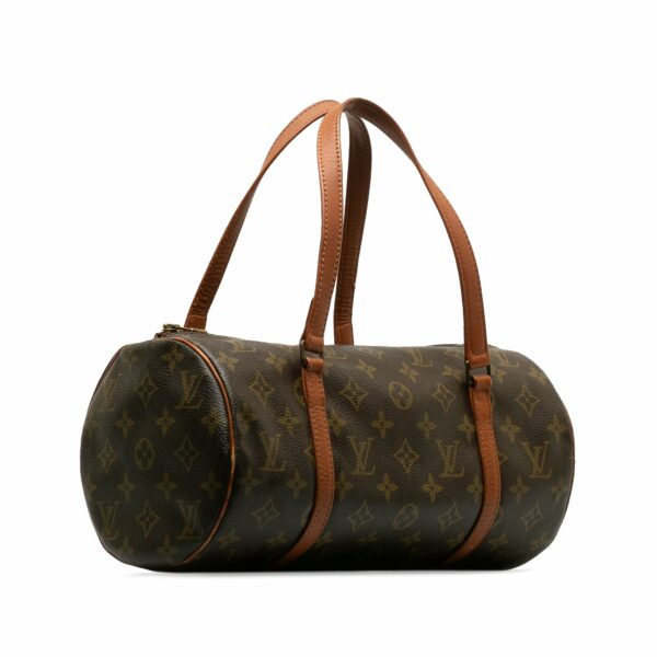 LV Papillon 30 Damier Ebene Canvas - Image 2