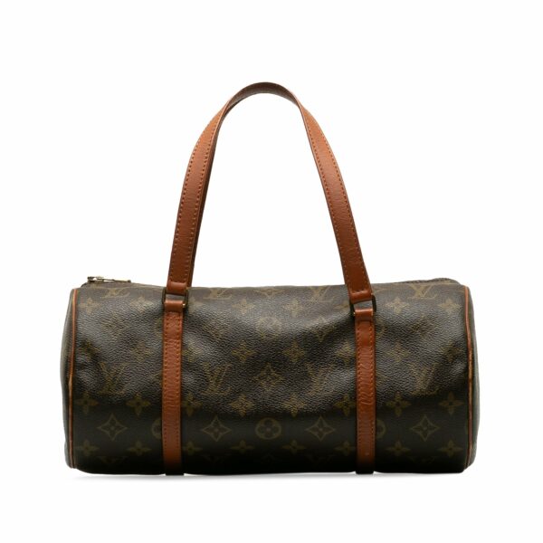 LV Papillon 30 Damier Ebene Canvas - Image 3