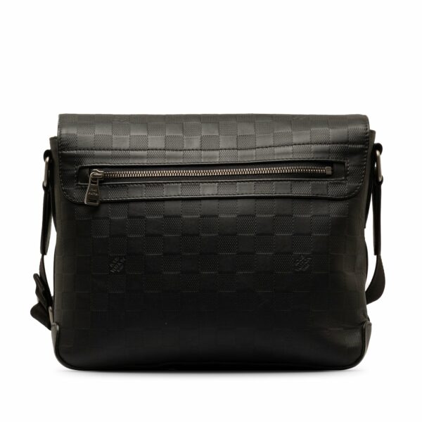 Black LV Damier Infini District PM Crossbody Bag - Image 3