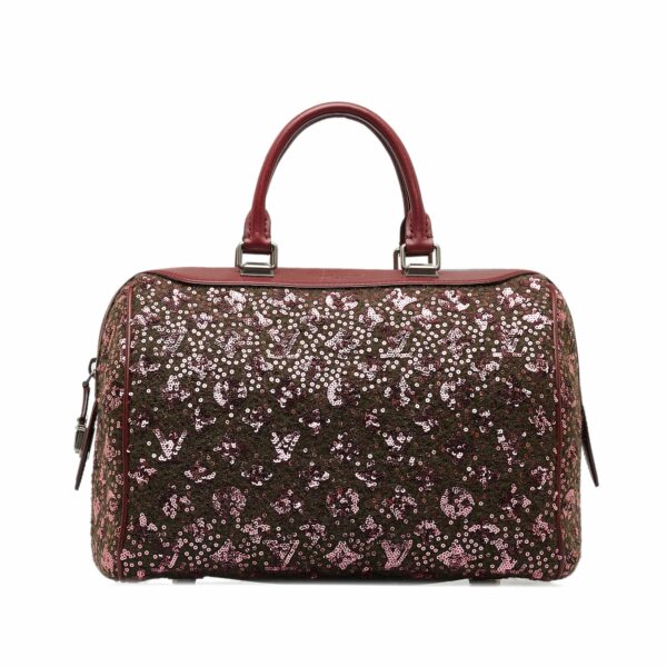 Burgundy LV Monogram Sunshine Express Speedy 30 Boston Bag