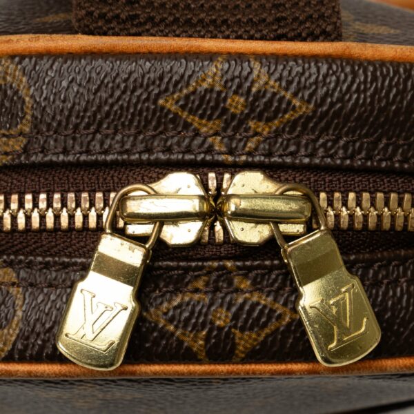 Brown LV Monogram Pochette Gange Crossbody Bag - Image 10