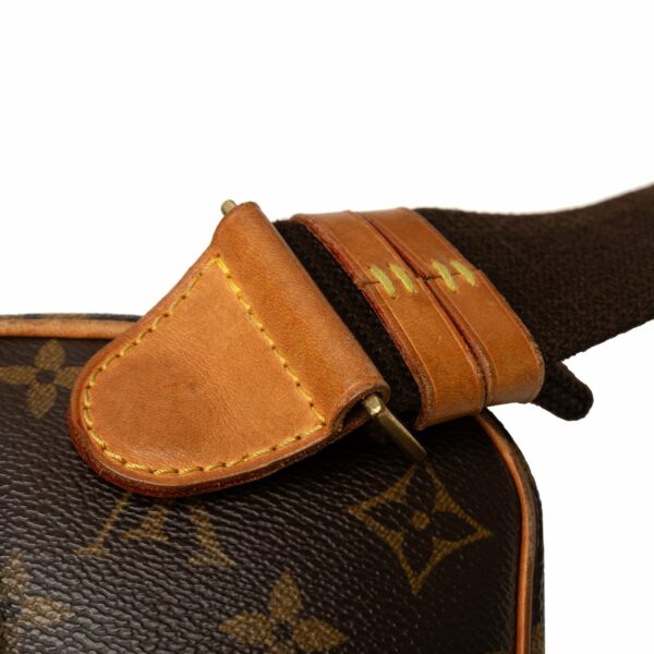 Brown LV Monogram Pochette Gange Crossbody Bag - Image 11