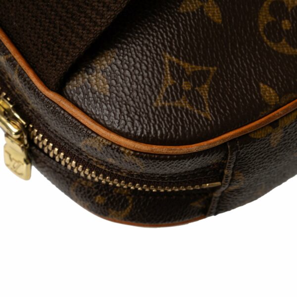 Brown LV Monogram Pochette Gange Crossbody Bag - Image 8