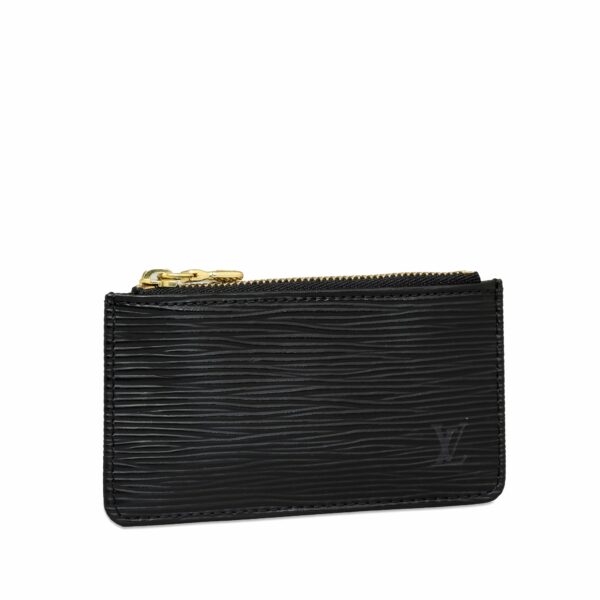 Black LV Epi Pochette Cles Coin Pouch - Image 2