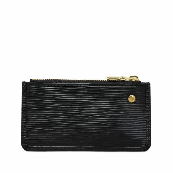 Black LV Epi Pochette Cles Coin Pouch - Image 3