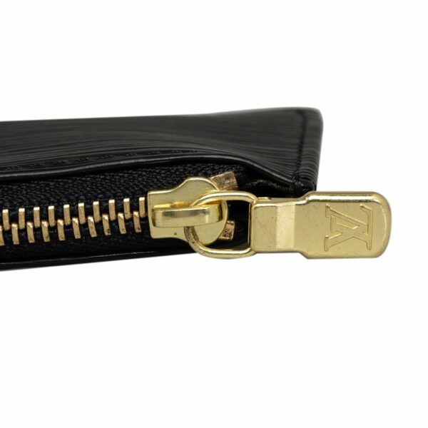 Black LV Epi Pochette Cles Coin Pouch - Image 8