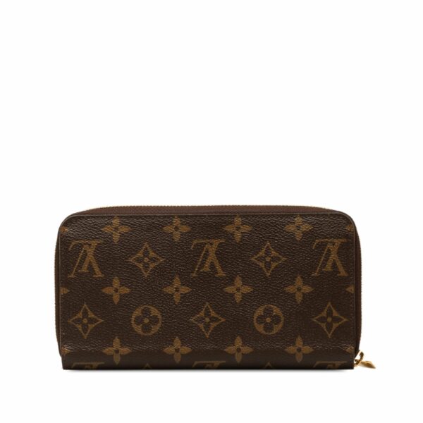 Brown LV Monogram Zippy Wallet - Image 3