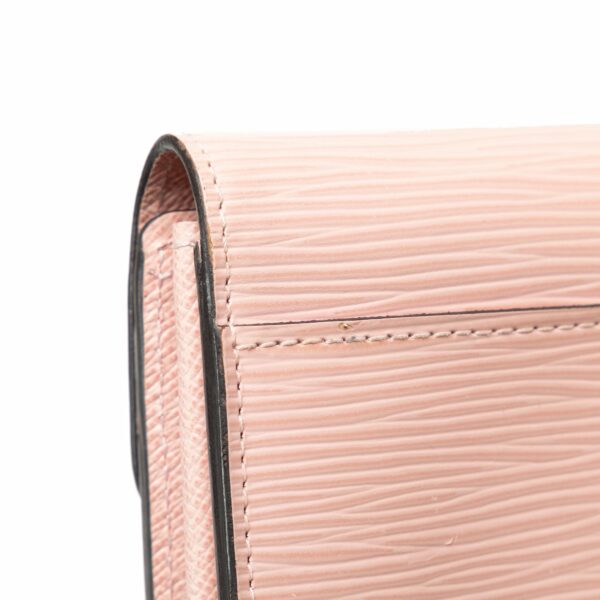 Pink LV Epi Sarah Long Wallet - Image 11