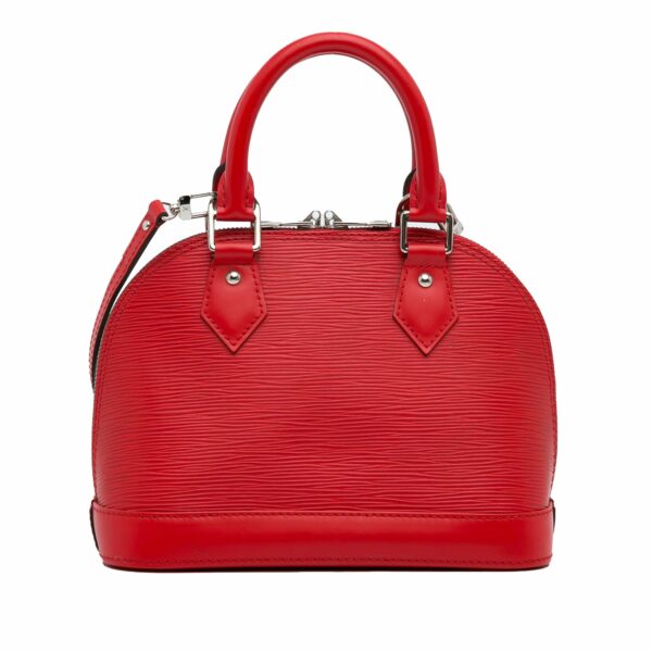 Red LV Epi Alma BB Satchel - Image 3