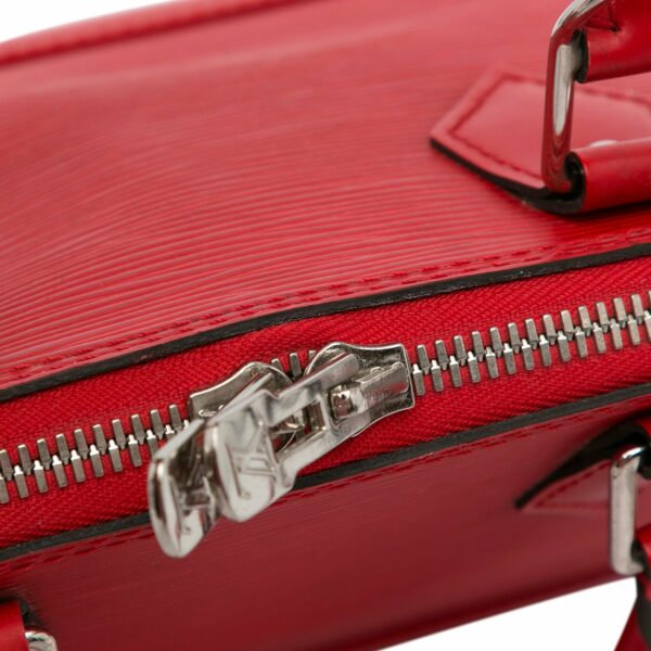 Red LV Epi Alma BB Satchel - Image 9