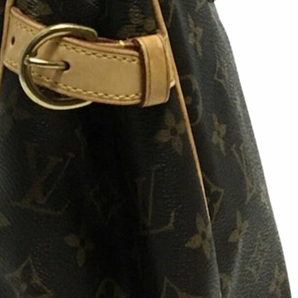 Brown LV Monogram Batignolles Vertical Tote Bag - Image 10