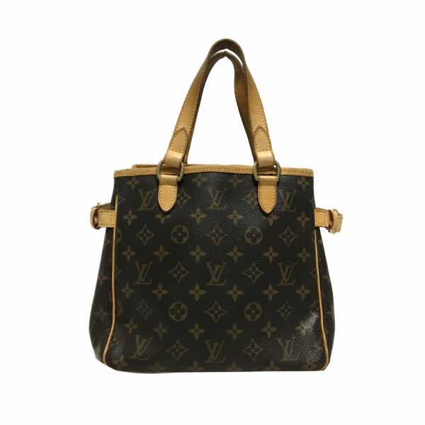 Brown LV Monogram Batignolles Vertical Tote Bag - Image 14