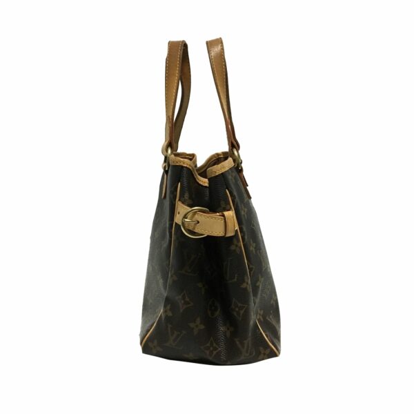 Brown LV Monogram Batignolles Vertical Tote Bag