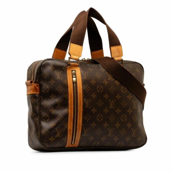 Brown LV Monogram Sac Bosphore Business Bag - Image 2