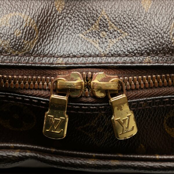 Brown LV Monogram Sac Bosphore Business Bag - Image 8