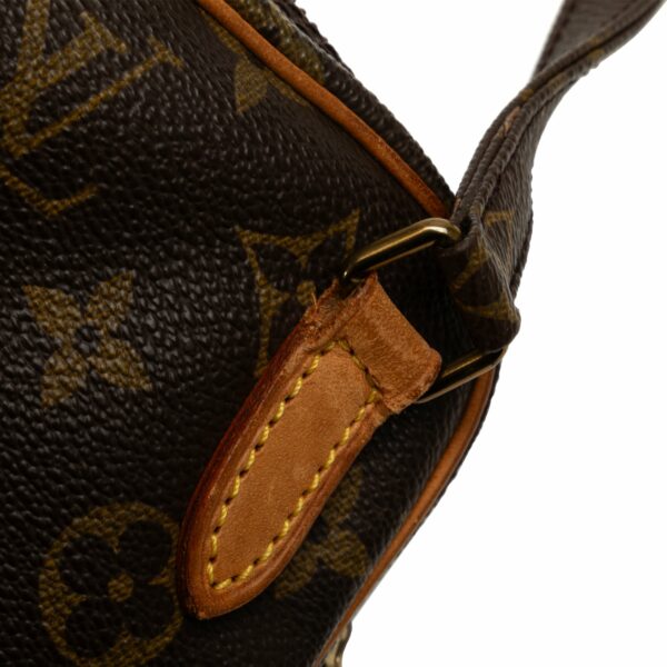 Brown LV Monogram Pochette Marly Bandouliere Crossbody Bag - Image 9