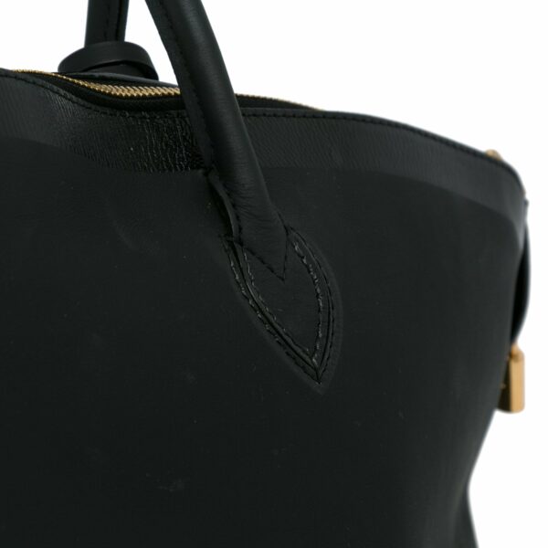 Black LV Cuir Obsession Lockit East-West Handbag - Image 11