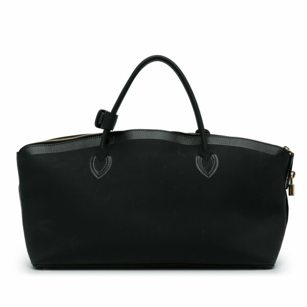 Black LV Cuir Obsession Lockit East-West Handbag - Image 3