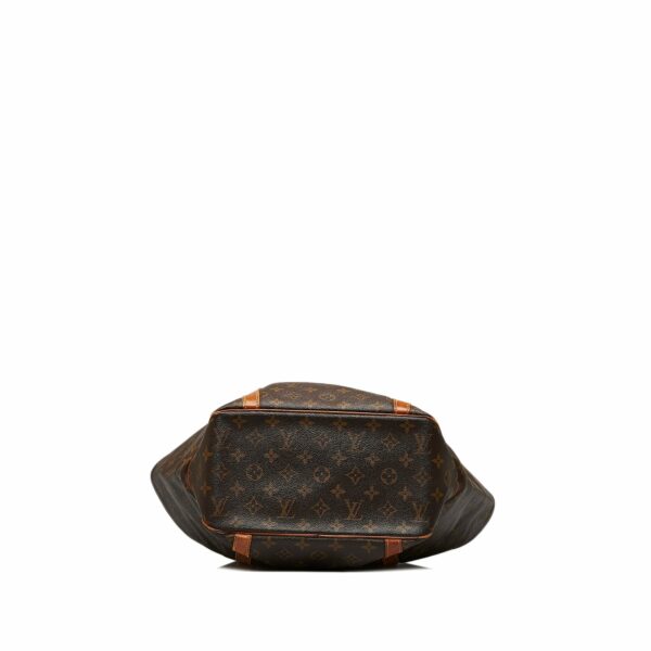 Brown LV Monogram Sac Shopping Tote Bag - Image 3