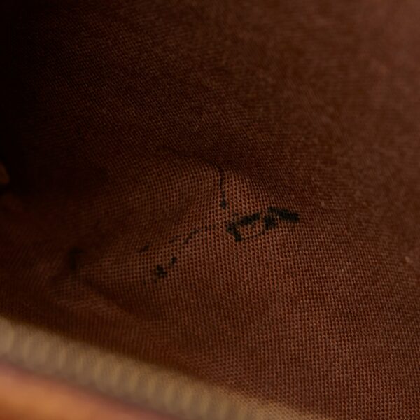 Brown LV Monogram Sac Shopping Tote Bag - Image 8