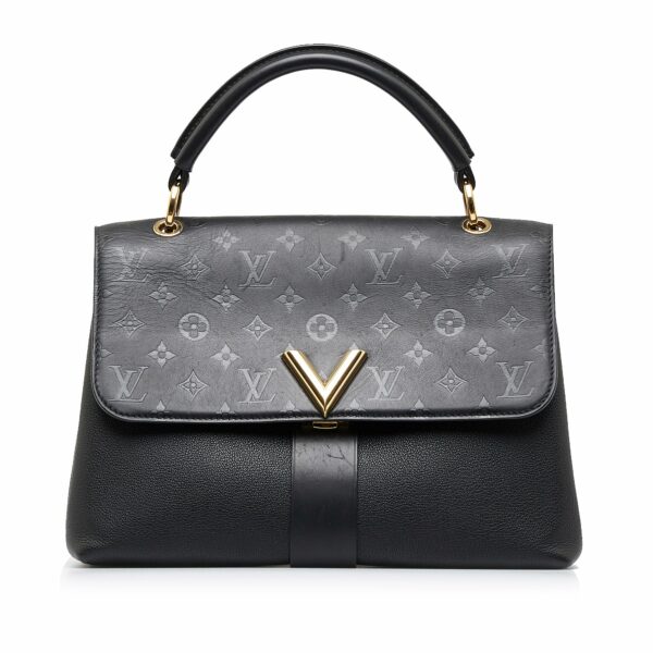 Black LV Monogram Very One Handle Satchel