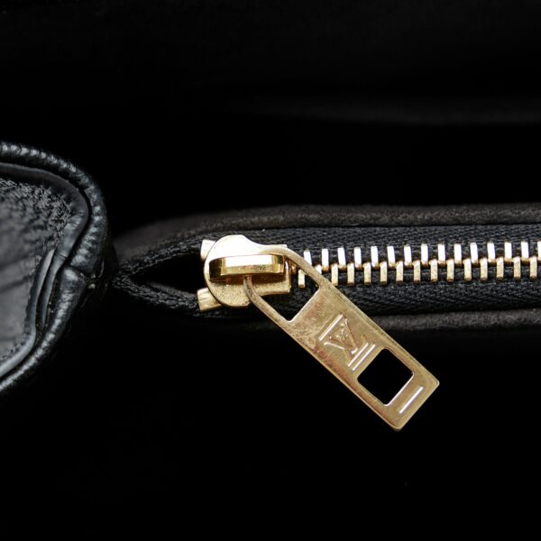 Black LV Monogram Very One Handle Satchel - Image 8