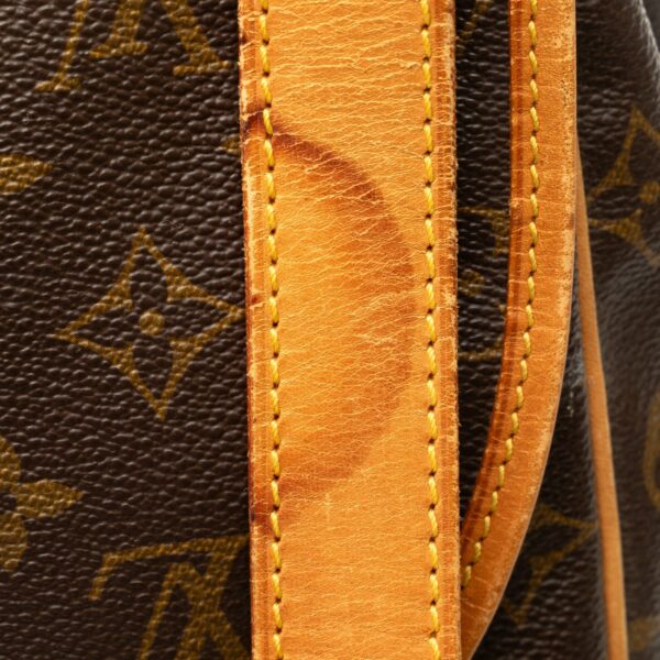 Brown LV Monogram Saumur 35 Crossbody Bag - Image 11