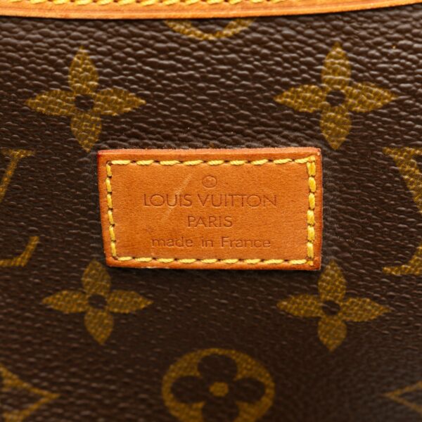 Brown LV Monogram Saumur 35 Crossbody Bag - Image 7