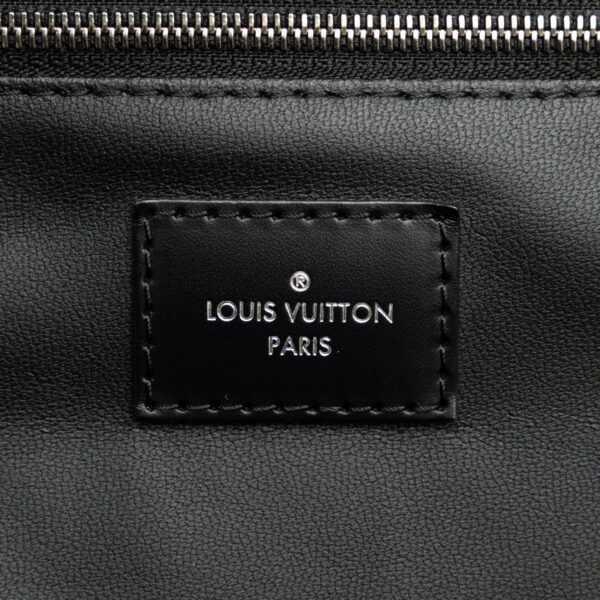 Black LV Damier Graphite Toiletry Pouch - Image 6