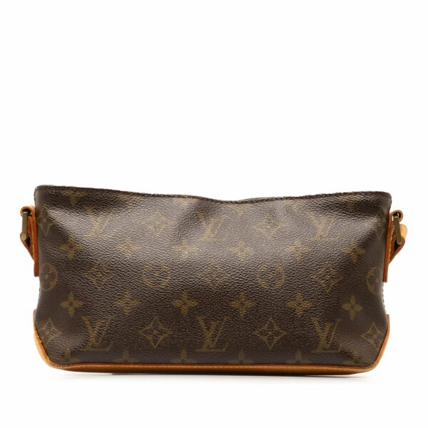 Brown LV Monogram Trotteur Crossbody Bag - Image 3