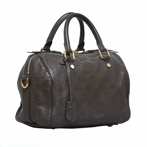 Brown LV Monogram Empreinte Speedy Bandouliere 25 Boston Bag - Image 2