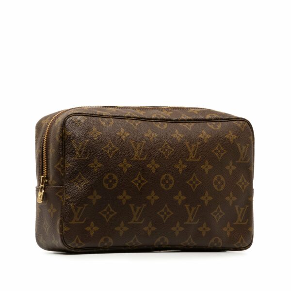 Brown LV Monogram Trousse Toilette 28 Pouch - Image 2