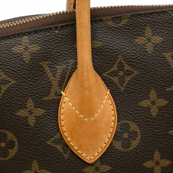 Brown LV Monogram Lockit MM Tote Bag - Image 14