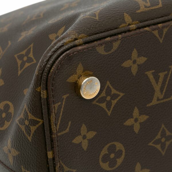 Brown LV Monogram Lockit MM Tote Bag - Image 15