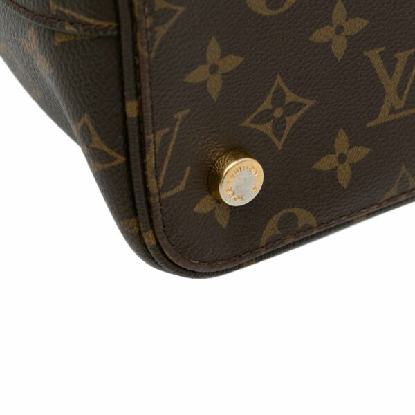 Brown LV Monogram Lockit MM Tote Bag - Image 16