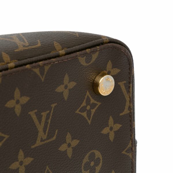 Brown LV Monogram Lockit MM Tote Bag - Image 17