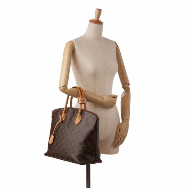 Brown LV Monogram Lockit MM Tote Bag - Image 19