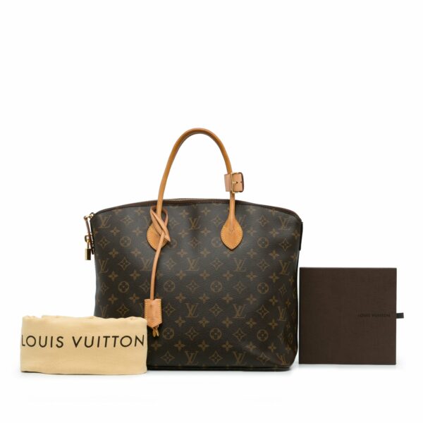 Brown LV Monogram Lockit MM Tote Bag - Image 20