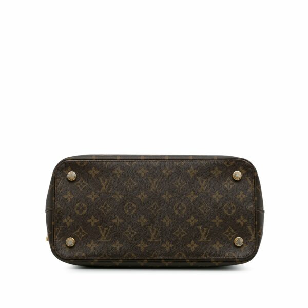 Brown LV Monogram Lockit MM Tote Bag - Image 4