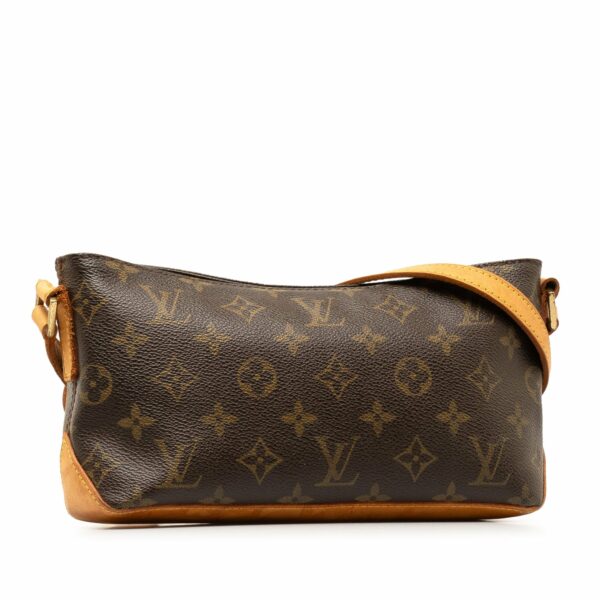 Brown LV Monogram Trotteur Crossbody Bag - Image 2