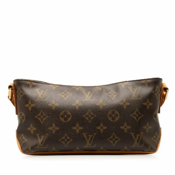 Brown LV Monogram Trotteur Crossbody Bag - Image 3