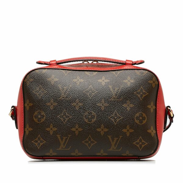 Brown LV Monogram Saintonge Crossbody Bag - Image 3