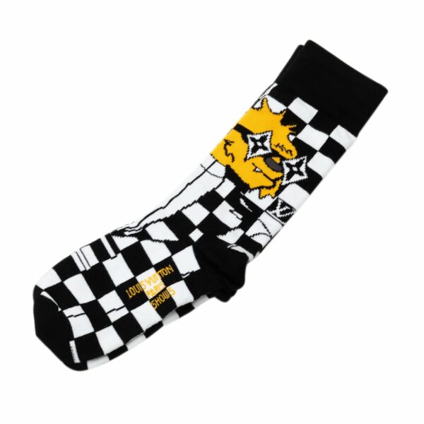 Multi LV Virgil Abloh LV Archives Set of Socks - Image 6