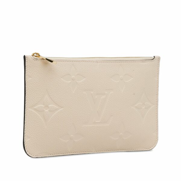 Brown LV Monogram Empreinte Neverfull Pouch - Image 2