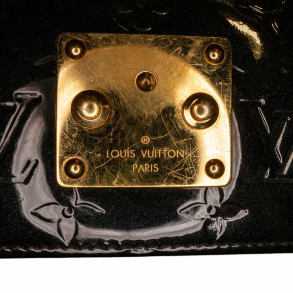 Black LV Monogram Vernis Wynwood Crossbody Bag - Image 9