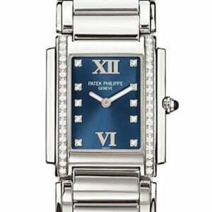 Patek Philippe Twenty Four Blue Dial 30Mm Ladies Watch 4910/10A-012