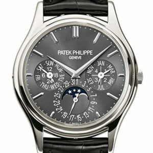 Patek Philippe Grand Complications Gray Dial Platinum Automatic 38Mm Mens Watch 5140P-017