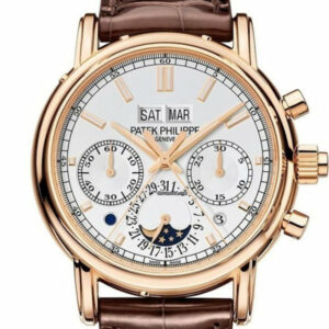 Patek Philippe Grand Complications Chronograph White Dial 38Mm Mens Watch 5204R White