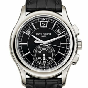 Patek Philippe Complications Black Dial Annual Calendar Platinum Mens Watch 5905P-010