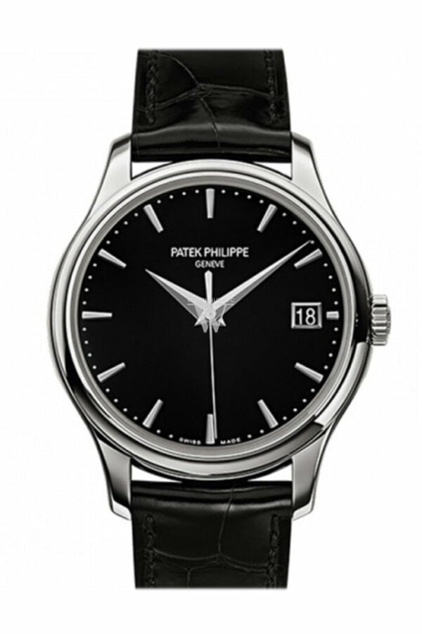 Patek Philippe Calatrava Black Dial Automatic Mens Watch 5227G-010